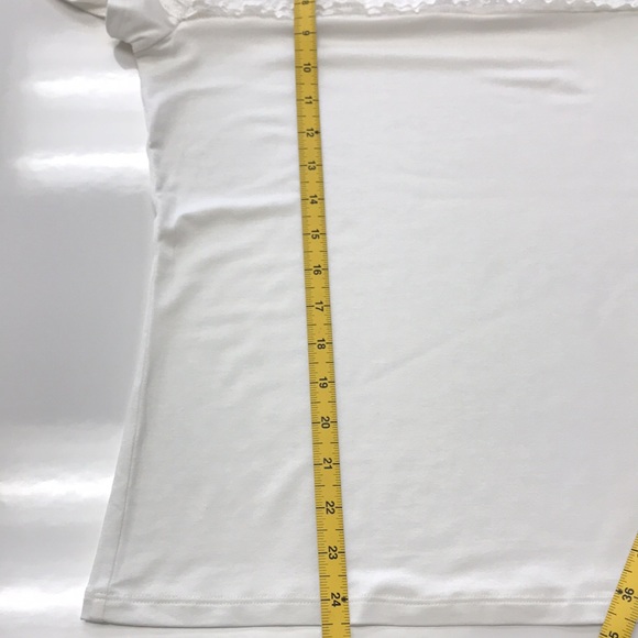 H&M Ivory Lace-Yoke Top - Picture 9 of 9